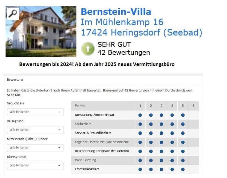 Bernstein-Villa Og 5 Heringsdorf  Exterior foto